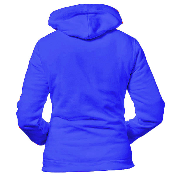 Sudadera Capucha Contrastada Mujer Trasero